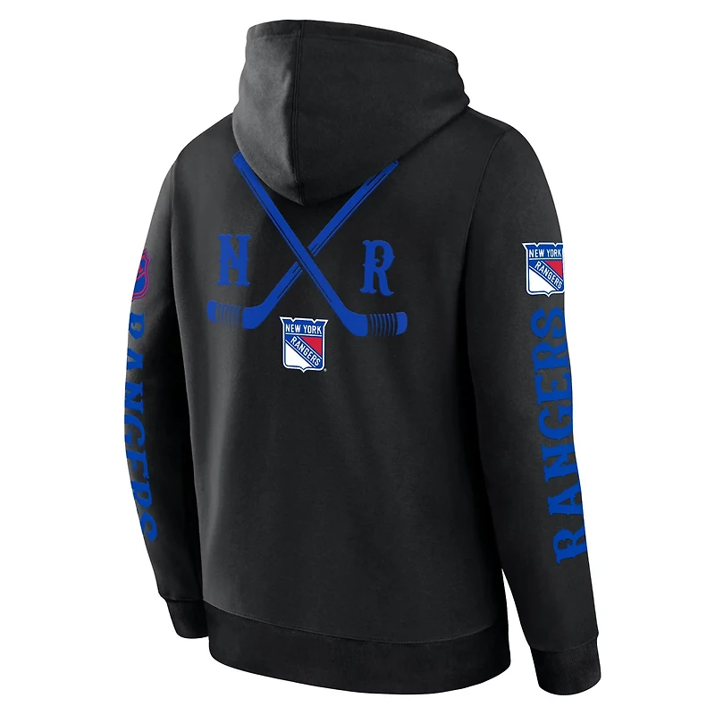 Fanatics New York Rangers Big City Legacy Fleece Pullover Hoodie