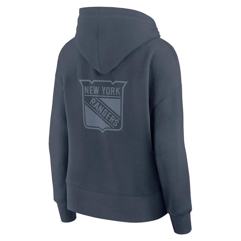 Fanatics New York Rangers Elements Future Ground Subtle Tonal Pullover Hoodie