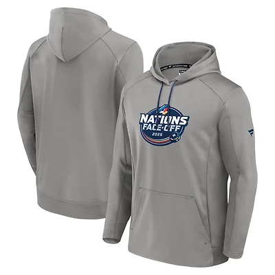 Fanatics NHL 2025 4 Nations Face-Off Authentic Pro Fleece Pullover Hoodie