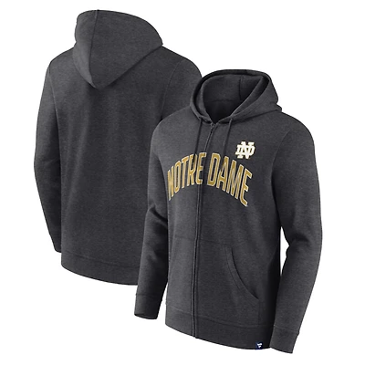 Fanatics Notre Dame Fighting Irish Iconic Fleece Full-Zip Hoodie