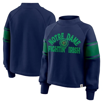 Fanatics Notre Dame Fighting Irish Oversized Hometown Premium Punt Coverage Raglan Pullover Sweatshirt