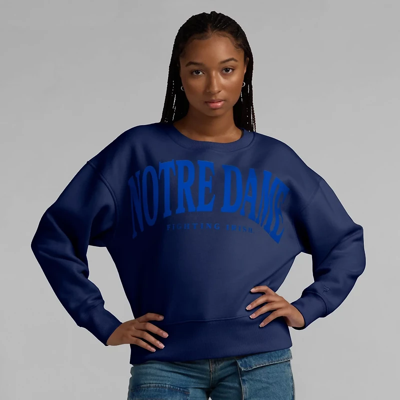 Fanatics Notre Dame Fighting Irish Supersoft Flow Fleece Pullover Sweatshirt