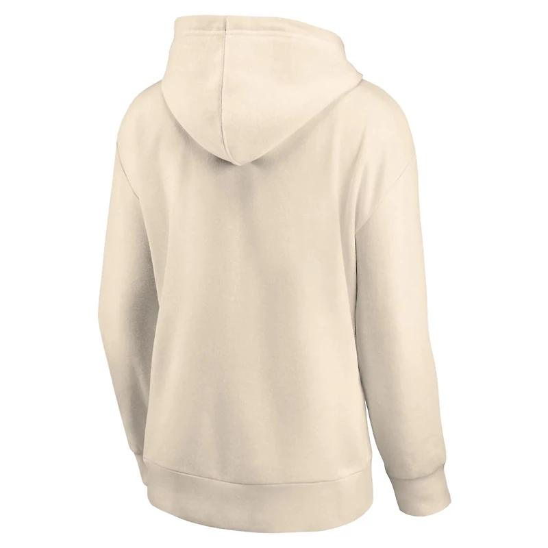 Fanatics Oatmeal San Jose Sharks Carry the Puck Pullover Hoodie Sweatshirt