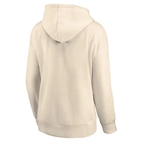 Fanatics Oatmeal San Jose Sharks Carry the Puck Pullover Hoodie Sweatshirt