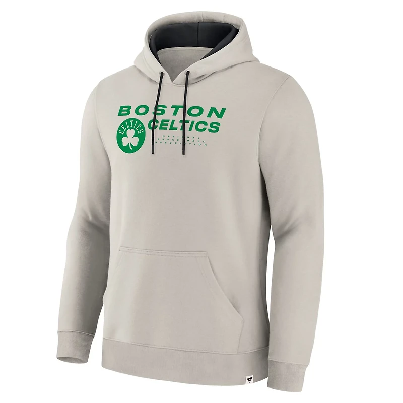 Fanatics Off Boston Celtics Crossover Collection Blocked Shot Premium Pullover Hoodie