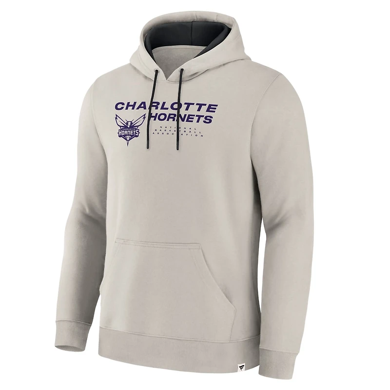 Fanatics Off Charlotte Hornets Crossover Collection Blocked Shot Premium Pullover Hoodie