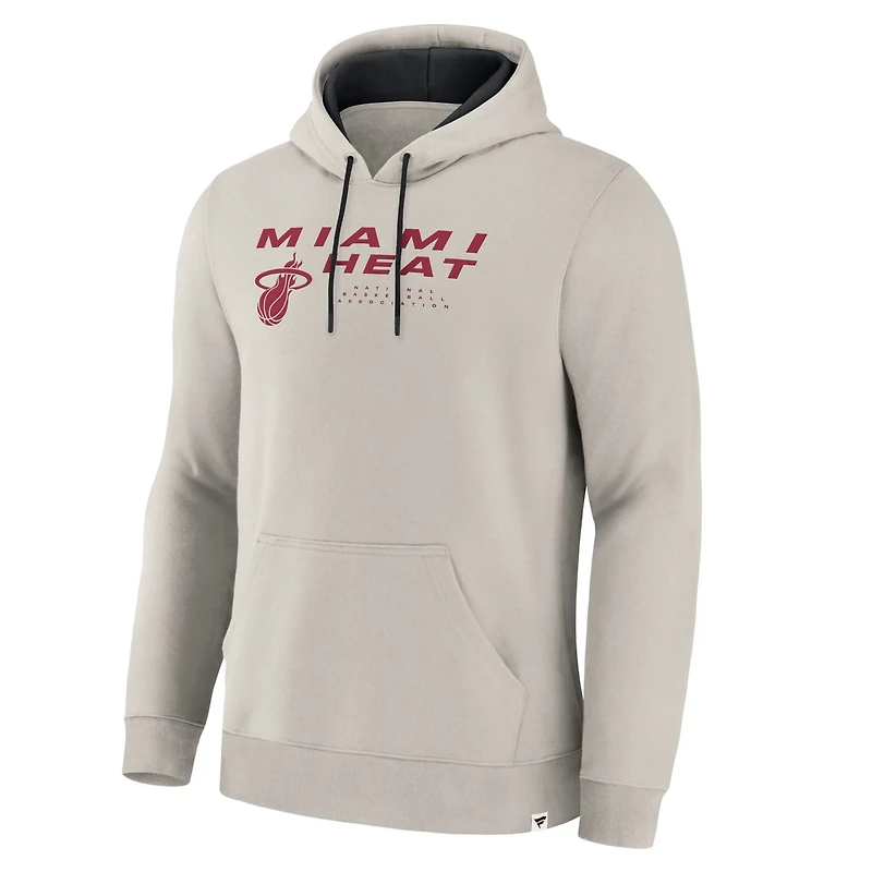 Fanatics Off Miami Heat Crossover Collection Blocked Shot Premium Pullover Hoodie