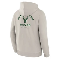 Fanatics Off Milwaukee Bucks Crossover Collection Blocked Shot Premium Pullover Hoodie
