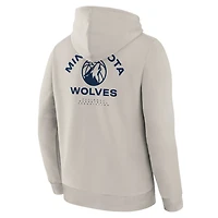 Fanatics Off Minnesota Timberwolves Crossover Collection Blocked Shot Premium Pullover Hoodie