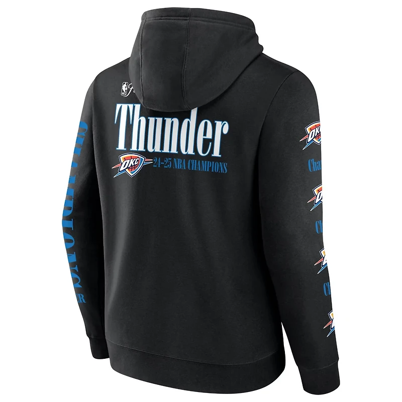 Fanatics Oklahoma City Thunder 2025 NBA Finals Champions Open Shot Pullover Hoodie