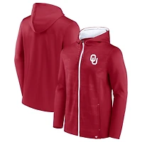Fanatics Oklahoma Sooners Ball Carrier Full-Zip Hoodie