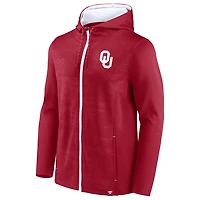 Fanatics Oklahoma Sooners Ball Carrier Full-Zip Hoodie