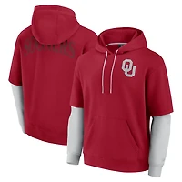 Fanatics Oklahoma Sooners Sleek Pullover Hoodie