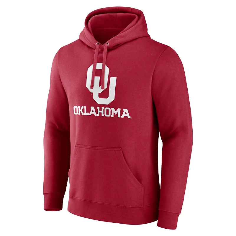 Fanatics Oklahoma Sooners Team Lockup Pullover Hoodie