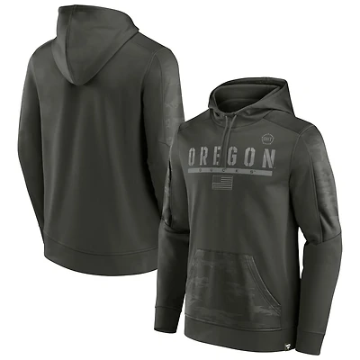 Fanatics Oregon Ducks OHT Military Appreciation Guardian Pullover Hoodie