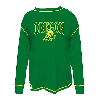 Fanatics Oregon Ducks Plus Contrast Stitch Sweatshirt