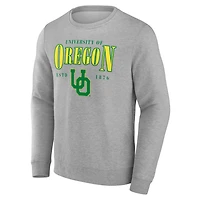 Fanatics Oregon Ducks True Classics Act Fast Fleece Pullover Sweatshirt