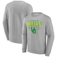 Fanatics Oregon Ducks True Classics Act Fast Fleece Pullover Sweatshirt