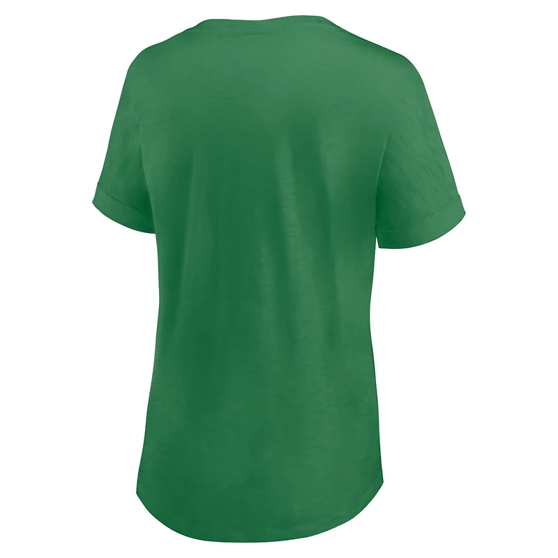 Fanatics Oregon Ducks True Classics Slub Flowy V-Neck T-Shirt