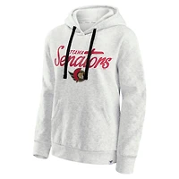 Fanatics Ottawa Senators True Classics Quilted Pullover Hoodie