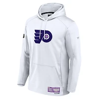 Fanatics Philadelphia Flyers Authentic Pro Hockey Fights Cancer Pullover Hoodie