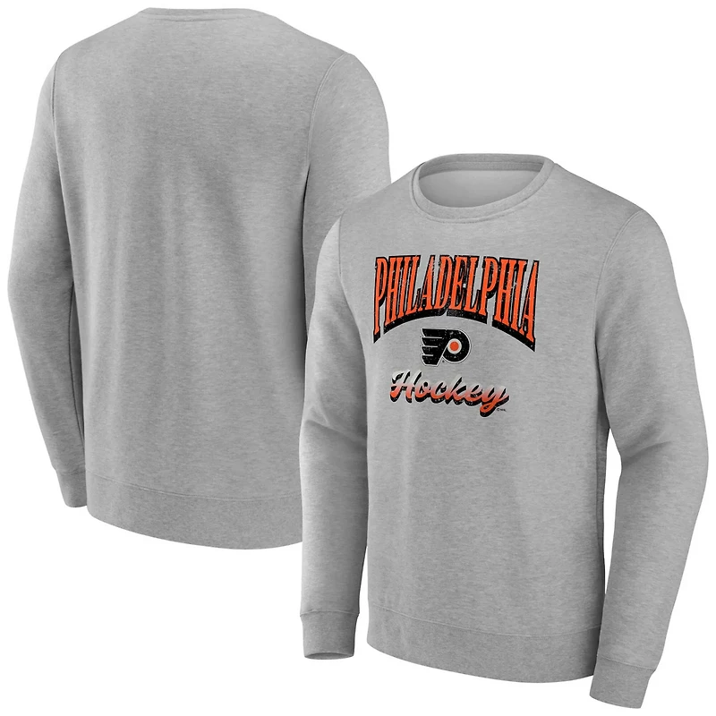 Fanatics Philadelphia Flyers Light the Candle Fleece Pullover Sweatshirt
