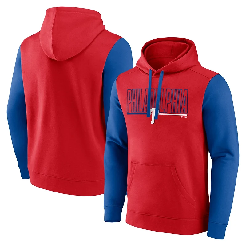 Fanatics Philadelphia Phillies Outline Fleece Pullover Hoodie