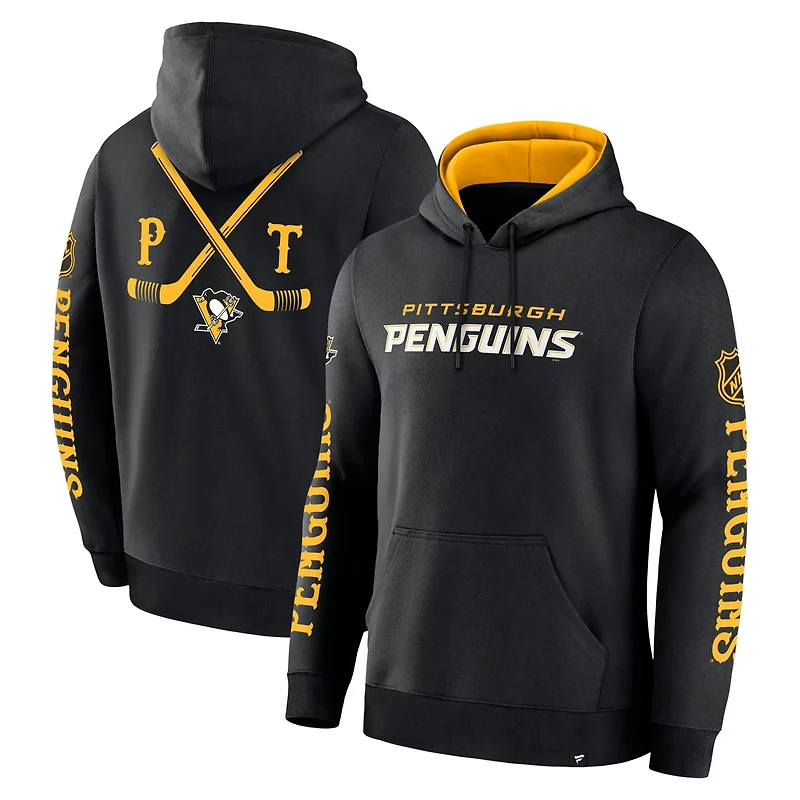 Fanatics Pittsburgh Penguins Big City Legacy Fleece Pullover Hoodie