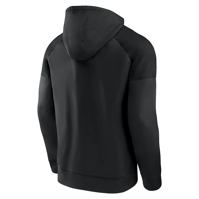 Fanatics Pittsburgh Penguins Ice Defender Raglan Pullover Hoodie