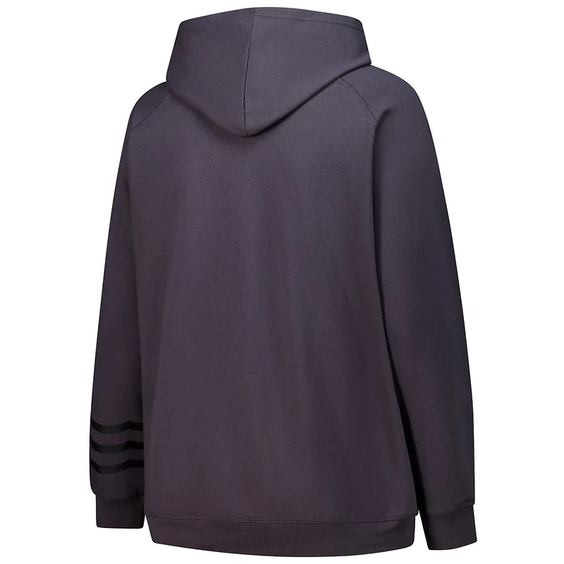 Fanatics Pittsburgh Penguins Plus Lightweight Fleece Raglan Pullover Hoodie