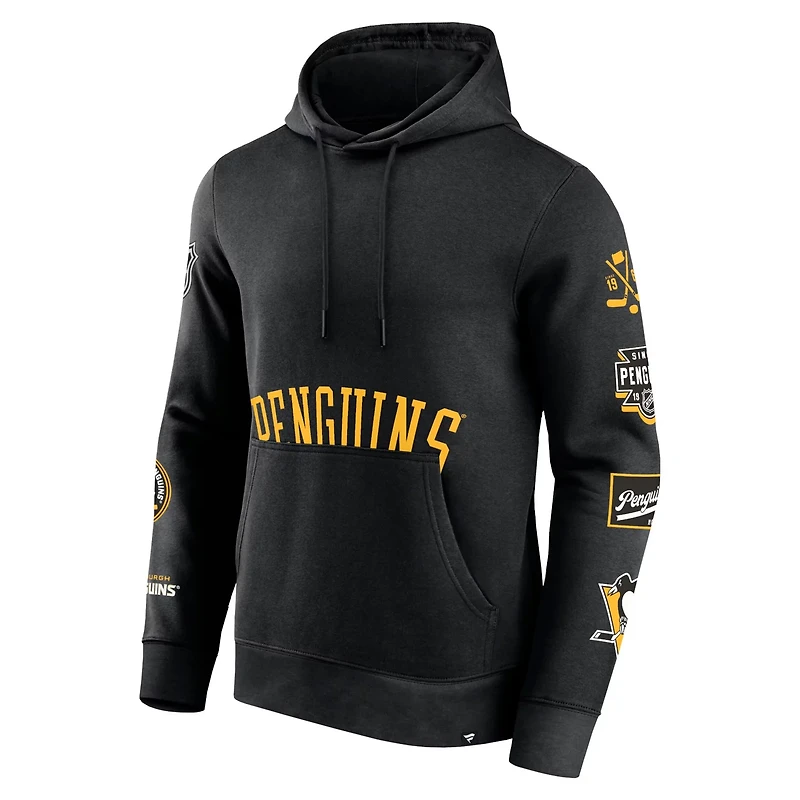 Fanatics Pittsburgh Penguins Wild Winner Fleece Pullover Hoodie