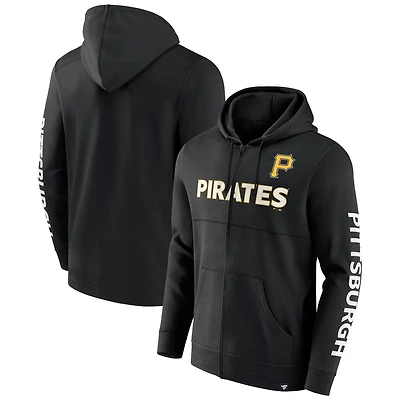 Fanatics Pittsburgh Pirates Ace Hoodie Full-Zip Sweatshirt
