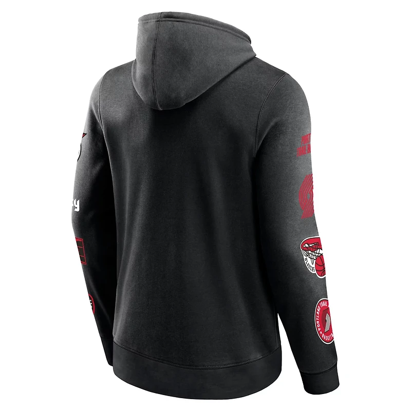 Fanatics Portland Trail Blazers Home Court Pullover Hoodie