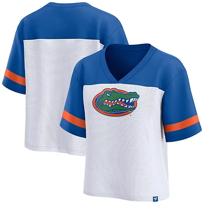 Fanatics Royal Florida Gators Fundamentals Mesh Fashion T-Shirt