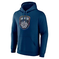 Fanatics San Diego FC Primary Logo Fleece Pullover Hoodie