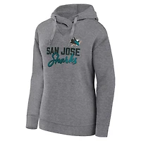 Fanatics San Jose Sharks Script Favorite Pullover Hoodie
