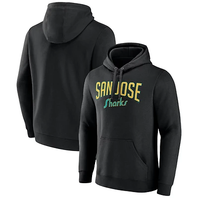 Fanatics San Jose Sharks Special Edition 20 Wordmark Pullover Hoodie