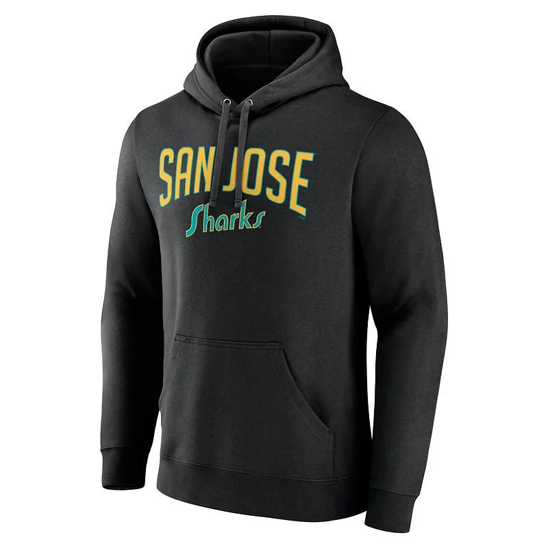 Fanatics San Jose Sharks Special Edition 20 Wordmark Pullover Hoodie
