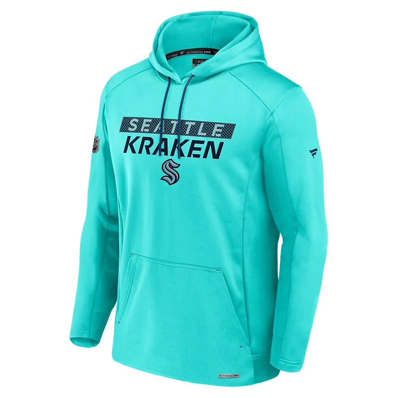 Fanatics Seattle Kraken Authentic Pro Rink Fleece Pullover Hoodie