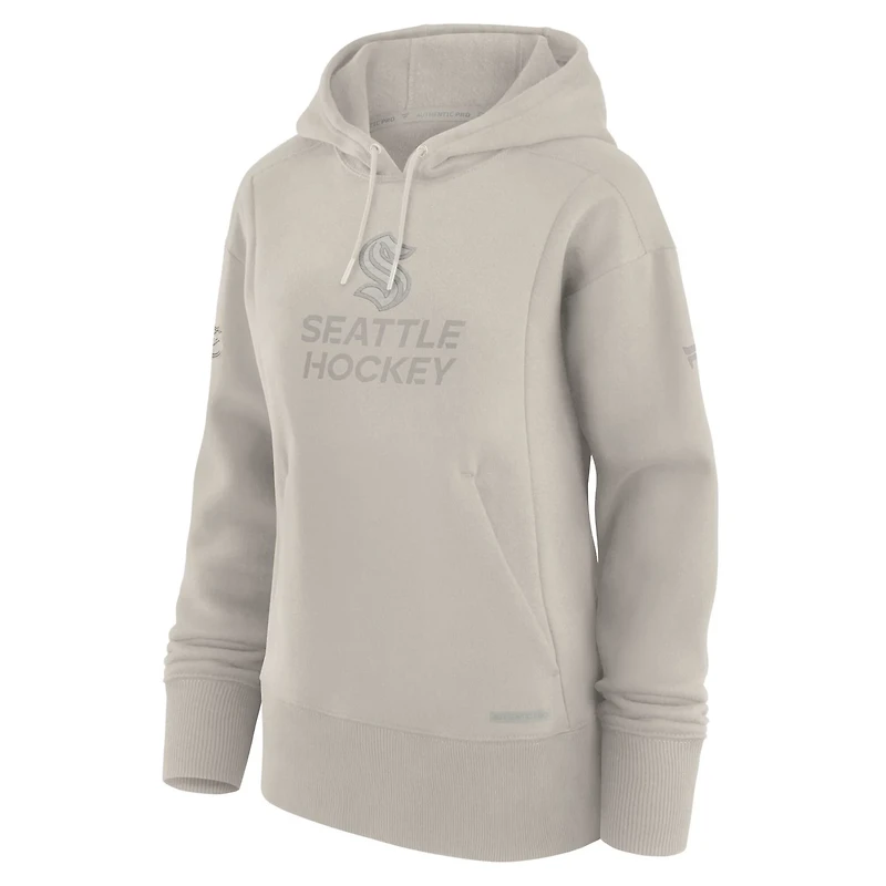 Fanatics Seattle Kraken Authentic Pro Road Pullover Hoodie