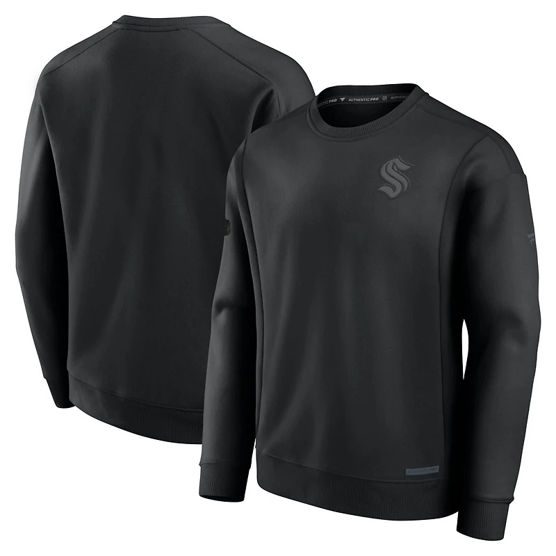 Fanatics Seattle Kraken Authentic Pro Road Pullover Sweatshirt