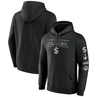 Fanatics Seattle Kraken Bank Shot Fleece Pullover Hoodie