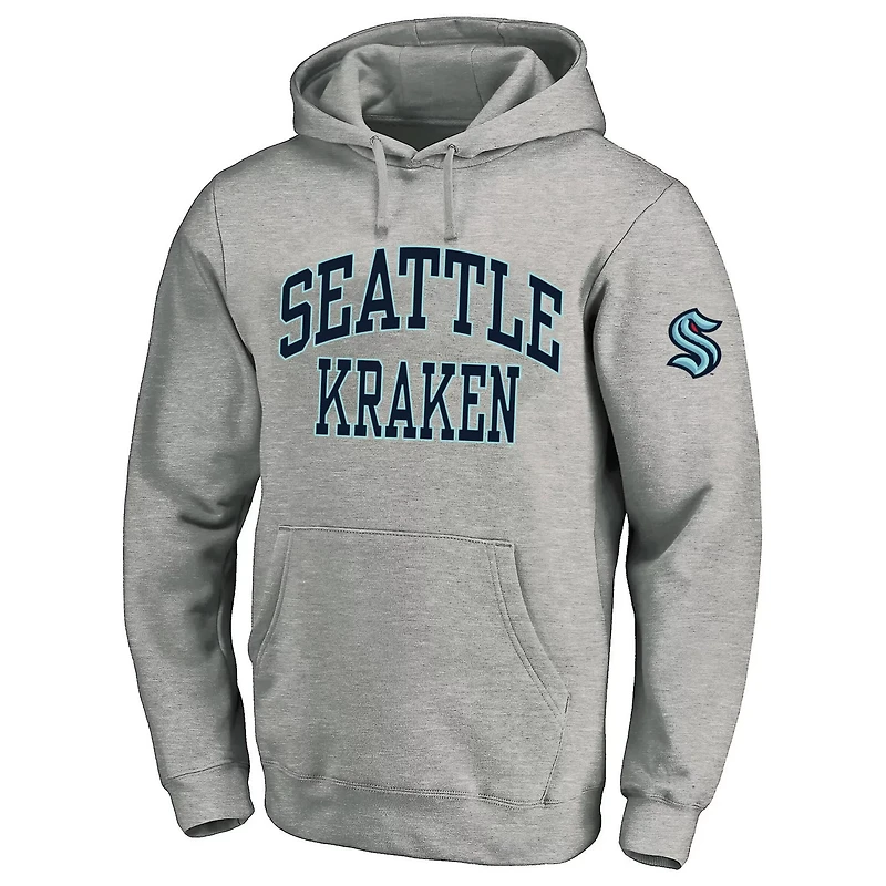 Fanatics Seattle Kraken Big  Tall Fleece Pullover Hoodie