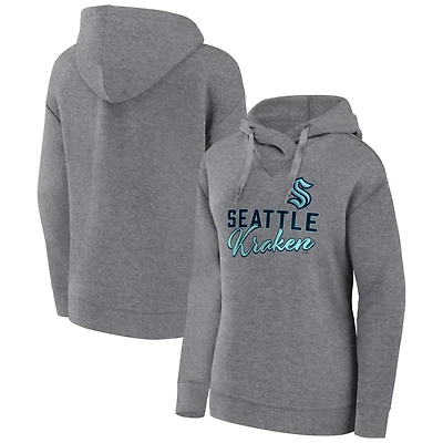 Fanatics Seattle Kraken Script Favorite Pullover Hoodie