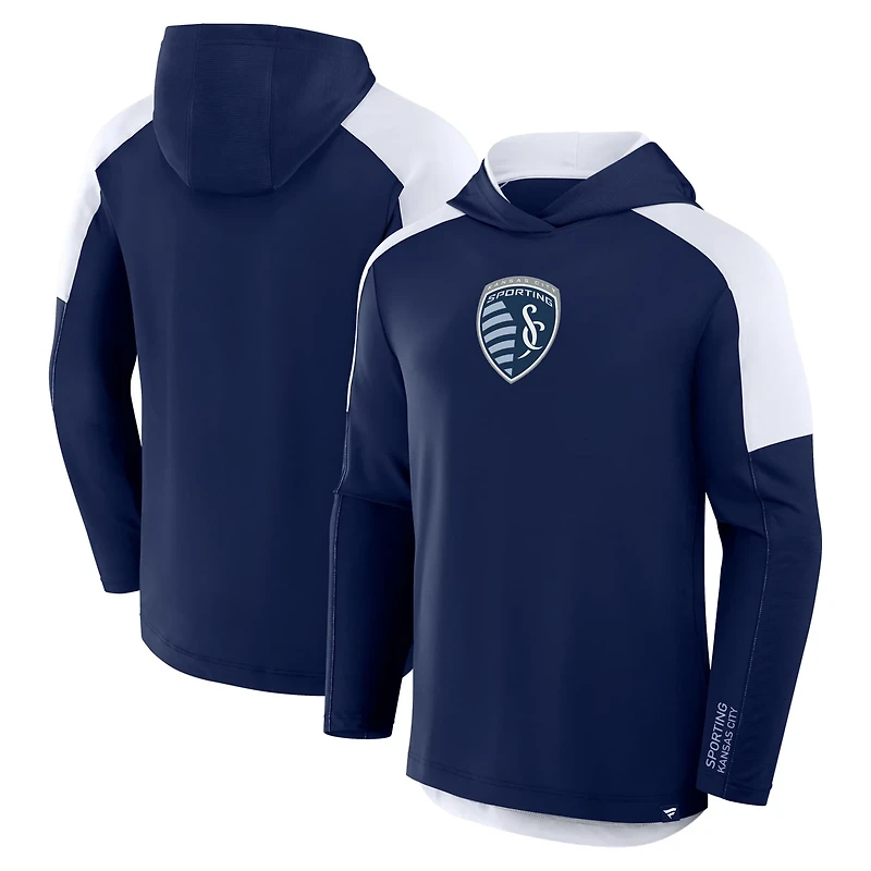 Fanatics Sporting Kansas City Red Card Transitional Pullover Hoodie