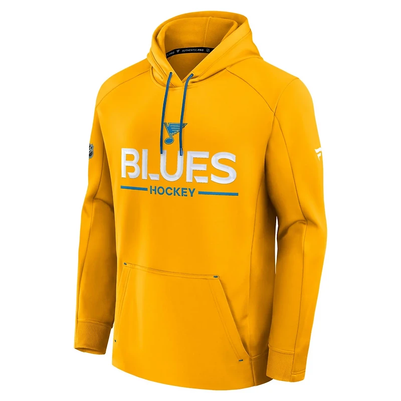 Fanatics St Louis Blues Authentic Pro Rink Hoodie