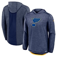 Fanatics St Louis Blues Authentic Pro Rink Lightweight Pullover Hoodie