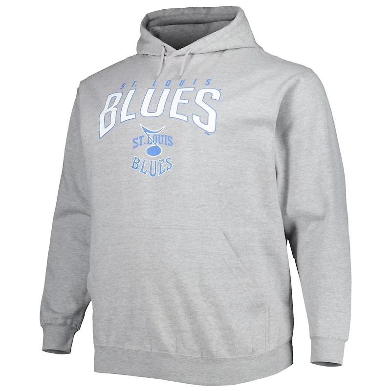 Fanatics St Louis Blues Special Edition 20 Big  Tall Wordmark Pullover Hoodie