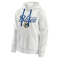 Fanatics St Louis Blues True Classics Quilted Pullover Hoodie