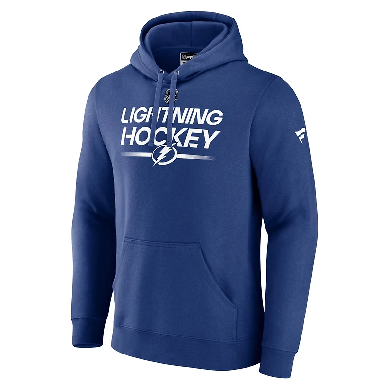 Fanatics Tampa Bay Lightning Authentic Pro Pullover Hoodie